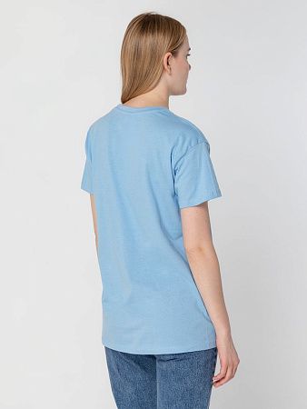 Футболка унисекс Regent 150, голубая, размер 4XL