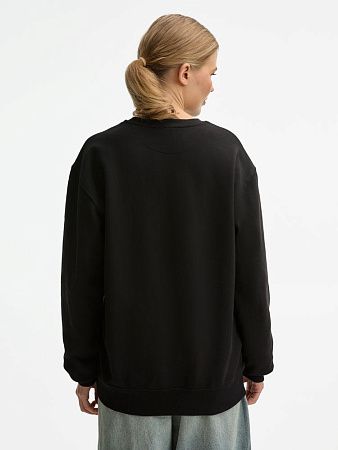 Свитшот унисекс Columbia, черный, размер 5XL