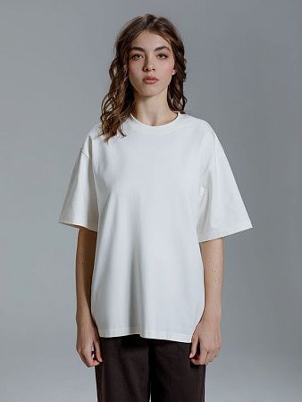 Футболка оверсайз Kangas, белая, размер XL/2XL