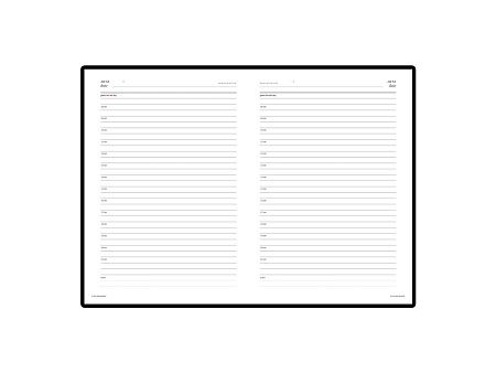 Ежедневник А5 недатированный «Leader»