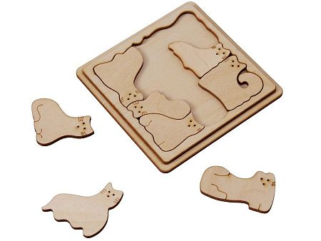 Деревянная головоломка «Catgram»