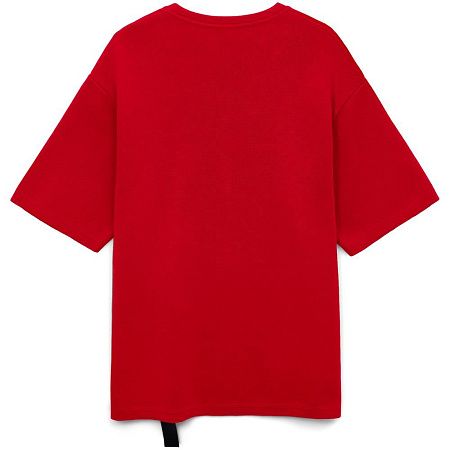 Джемпер с коротким рукавом Siluetti Volumica, красный, размер M/L