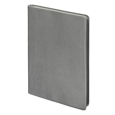 Ежедневник Flexy Milano B6, серый, недатированный, в гибкой обложке