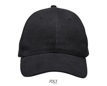 Бейсболка BUFFALO,Черный/ярко синий