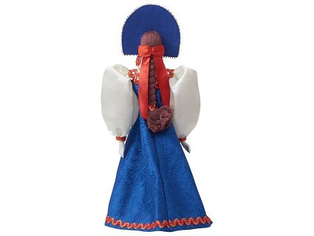 Подарочный набор: кукла фарфоровая, чай "Малина с мятой"