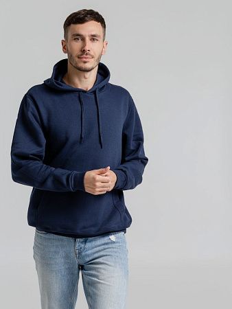 Толстовка с капюшоном Snake II темно-синяя, размер S