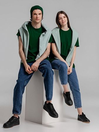 Футболка Imperial 190, темно-зеленая, размер XL