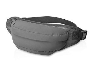 Светоотражающая сумка на пояс «Neo Extra Reflect», цвет: серый