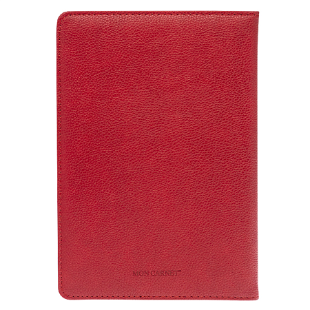 Ежедневник City Lafite А5, красный, недатированный, в твердой обложке с поролоном