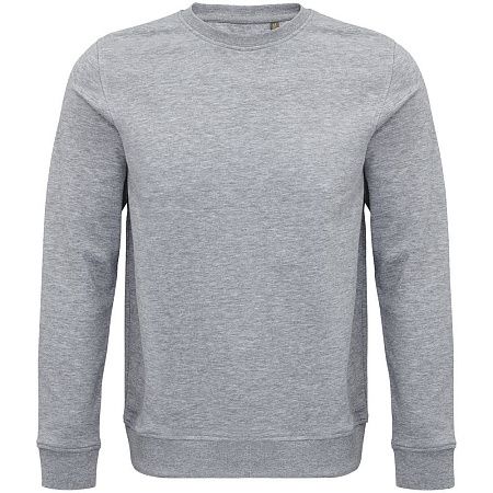 Свитшот унисекс Comet, серый меланж, размер M