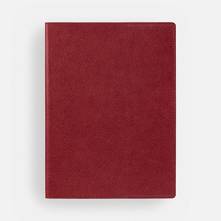 Ежедневник в суперобложке Brave Book, недатированный, красный