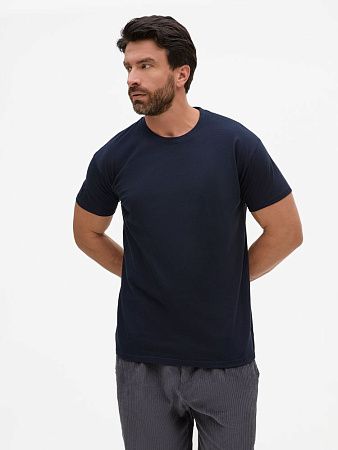 Футболка унисекс Regent 150, темно-синяя (navy), размер M