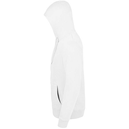 Толстовка унисекс Stone, белая, размер XS