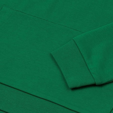 Толстовка с капюшоном унисекс Hoodie, зеленая, размер XS