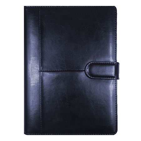 Ежедневник в суперобложке Country Business Pristine A5+, темно-синий, недатированный, с магнитным клапаном, в твердой обложке c поролоном, в подарочной коробке