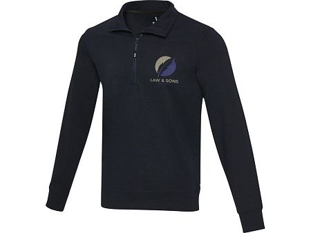 Свитер с молнией «Tin» из органического хлопка, унисекс