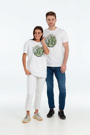 Футболка «Серенада», белая, размер XXL