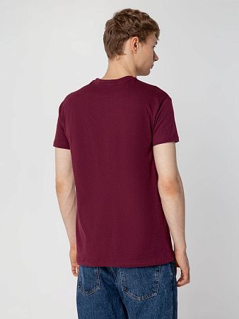 Футболка унисекс Regent 150, бордовая, размер XL