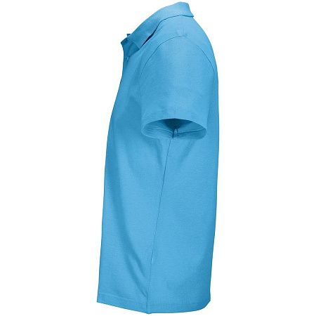 Рубашка поло унисекс Pulse, ярко-бирюзовая, размер M