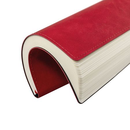 Ежедневник Lable Touch, недатированный, красный