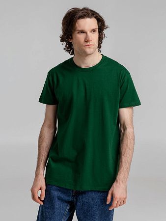 Футболка Imperial 190, темно-зеленая, размер XL