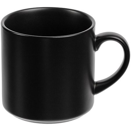 Кружка с подогревом и беспроводной зарядкой dualBase plus, черная