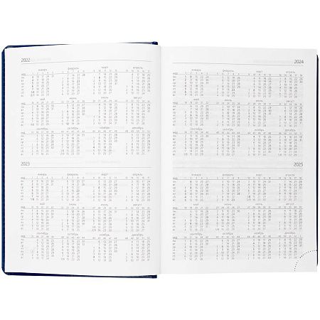 Ежедневник Nebraska, недатированный, бордовый