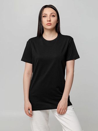 Футболка унисекс T-bolka 140, черная, размер 3XL