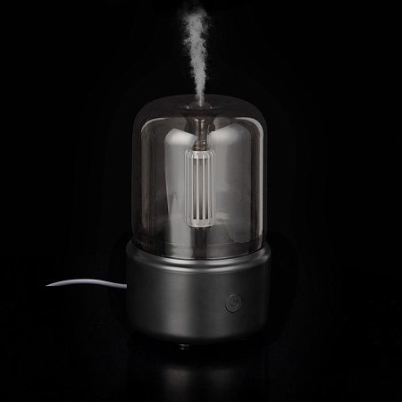 Увлажнитель-ароматизатор с подсветкой mistFlicker, черный