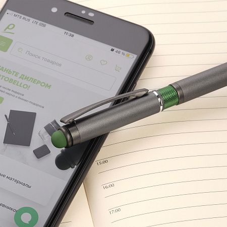 Шариковая ручка АйПи Хамелеон (IP Chameleon), красная