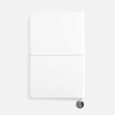 Ежедневник Waltz, недатированный, белый