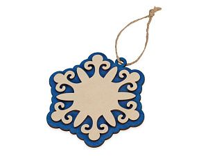 Подвеска «Кристаллик», цвет: натуральный, синий