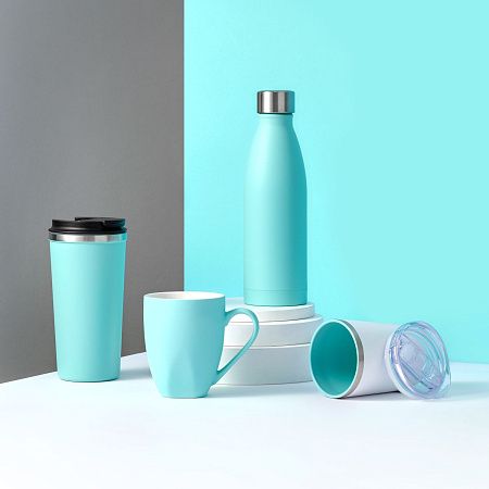 Термобутылка вакуумная герметичная Fresco, черная