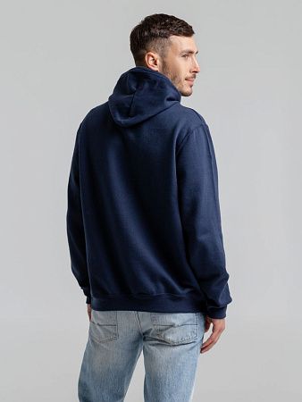 Толстовка с капюшоном Snake II темно-синяя, размер S