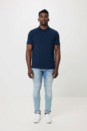 Рубашка поло Iqoniq Yosemite из переработанного хлопка-пике, унисекс, 220 г/м²