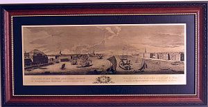 Гравюра "Панорама СПб (К)"1