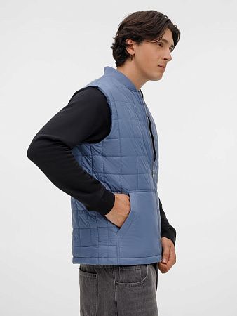 Жилет унисекс Warmbridge, синий (джинс), размер 4XL