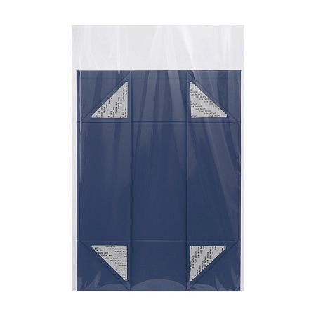 Подарочная коробка-трансформер средняя, синяя