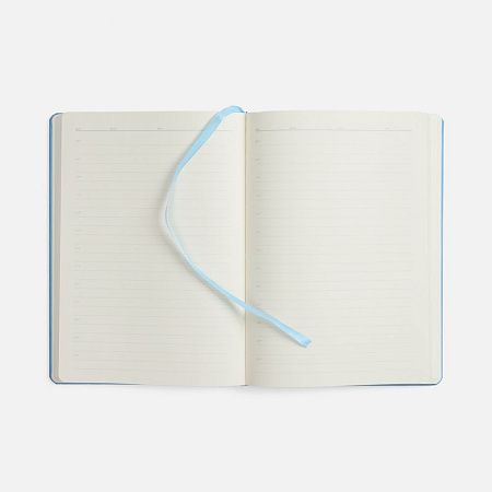 Ежедневник Urban Metal, недатированный, голубой