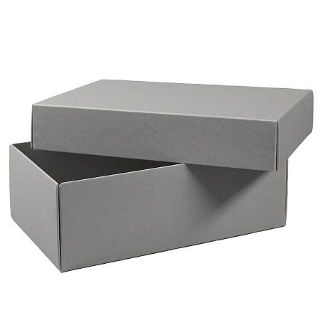 Коробка картонная, "COLOR" 11,5*6*17 см; серый