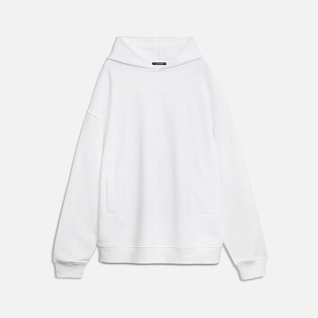Худи оверсайз унисекс FUSION, белый, размер 3XL/4XL
