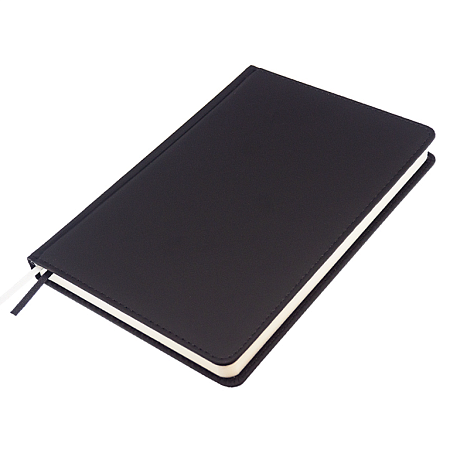 Ежедневник Classic Soft А5, черный, недатированный, в твердой обложке