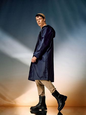 Дождевик унисекс Rainman, темно-синий, размер L