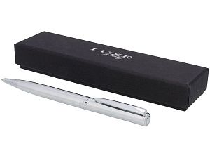 Ручка металлическая шариковая «City», цвет: серебристый