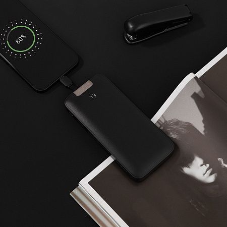 Внешний аккумулятор Optima 10000 mAh, черный