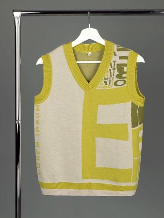 Жилет на заказ Classic Fint, полушерсть, размер S