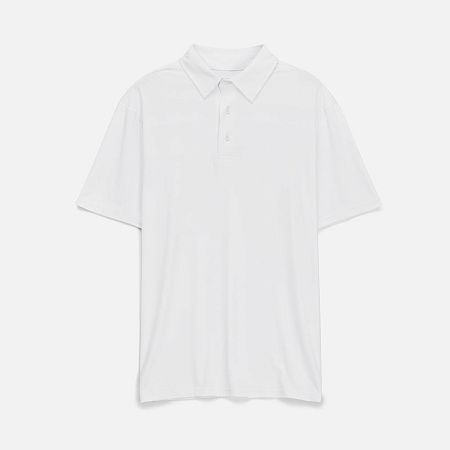 Рубашка поло унисекс Senti, белая, размер 4XL