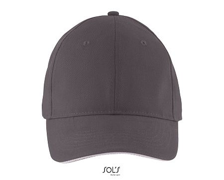 Бейсболка SOLAR, 6 клиньев