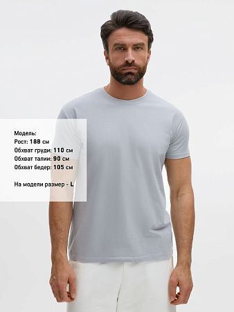 Футболка Imperial 190, серая, размер XXL