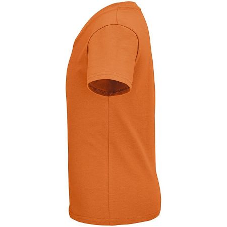Футболка детская Pioneer Kids, оранжевая, размер 6 лет (106-116 см)